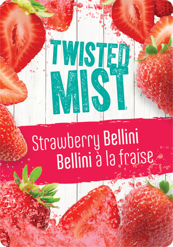 STRAWBERRY BELLINI TWISTED MIST 6L WINE KIT LIMITED