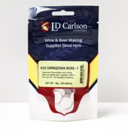 KICK CARRAGEENAN MICRO-T, 10 TABLETS (WHIRLFLOC)