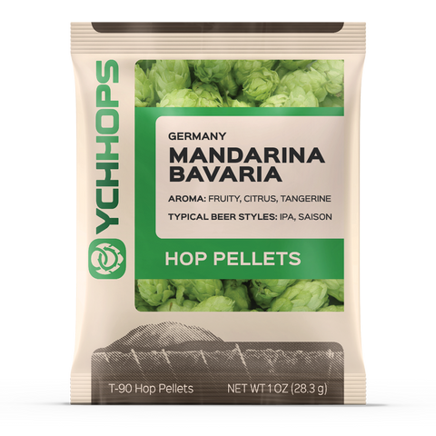 German Mandarina Bavarian 1 oz Pellet Hops