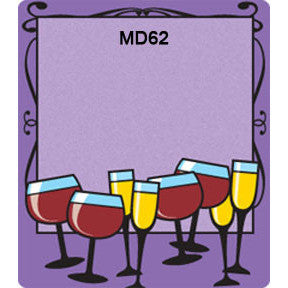 Fun Glasses 62 Custom Wine Labels Set of 30
