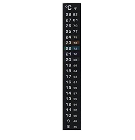 Dual Scale Liquid Crystal Thermometer