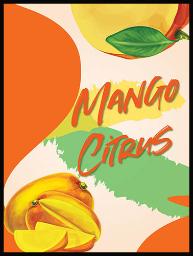 MANGO CITRUS WINE LABELS 30/PACK