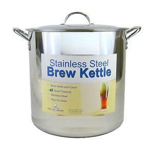 Stainless Steel Brew Pot 42 Qt
